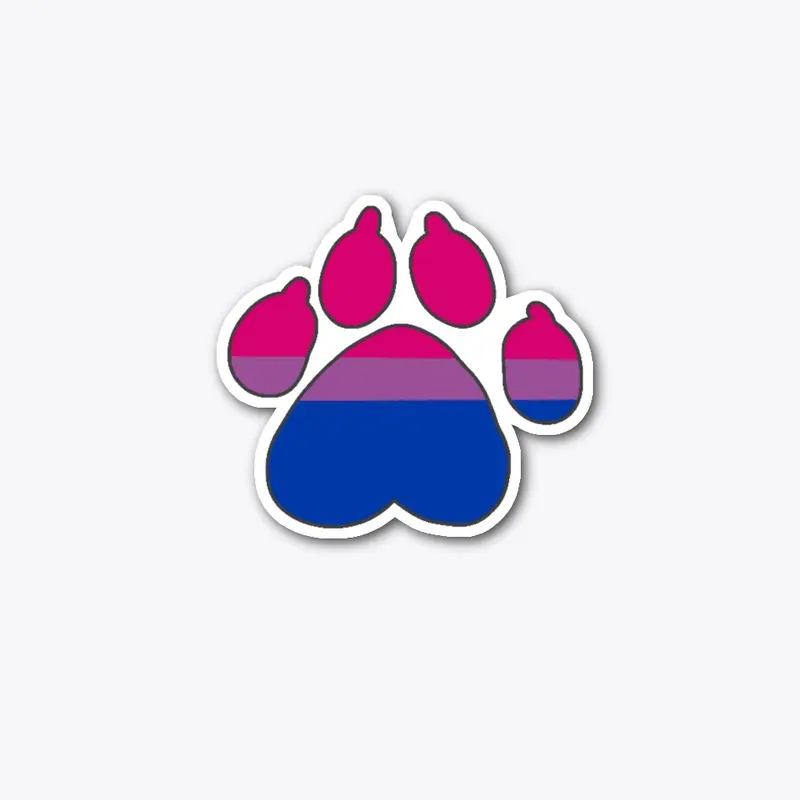 Bi Pride Paw